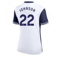 Echipament fotbal Tottenham Hotspur Brennan Johnson #22 Tricou Acasa 2024-25 pentru femei maneca scurta